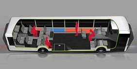 CELLOFOAM Wärmepaneele – Anwendungsbeispiel Linienbus